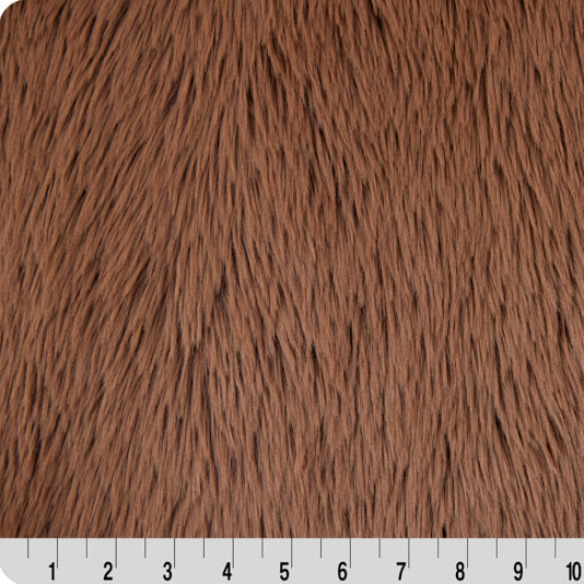 Luxe Cuddle Dreamy Truffle 58"/60" Fabric per yard