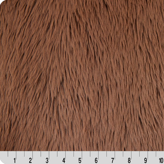 Luxe Cuddle Dreamy Truffle 58"/60" Fabric per yard