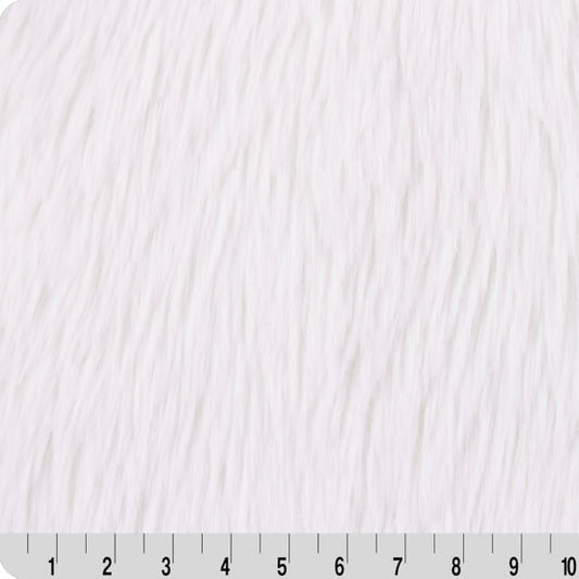 Luxe Cuddle Dreamy White 58"/60" Fabric per yard
