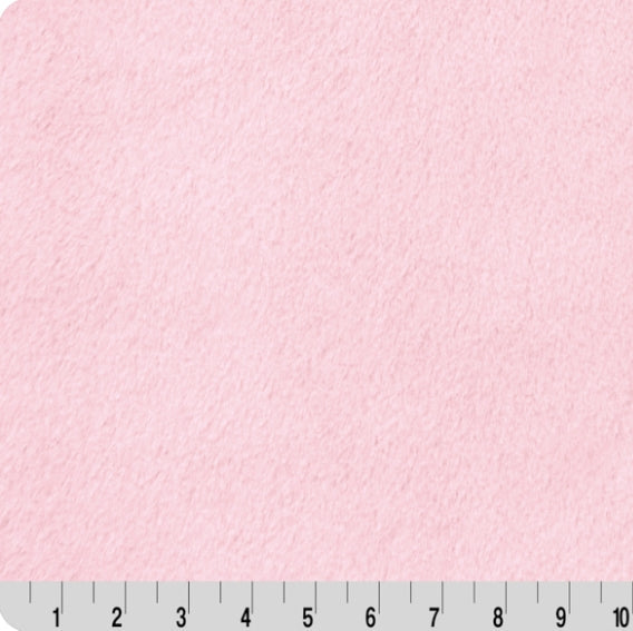 Luxe Cuddle Encore Baby Pink 58"/60" Fabric per yard