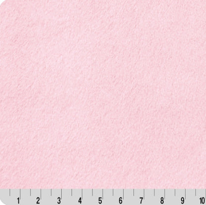Luxe Cuddle Encore Baby Pink 58"/60" Fabric per yard