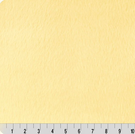 Luxe Cuddle Encore Banana 58"/60" Fabric per yard