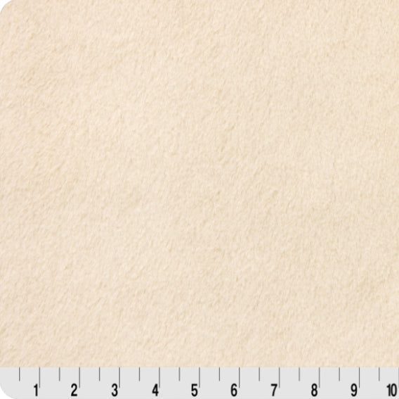 Luxe Cuddle Encore Beige 58"/60" Fabric per yard