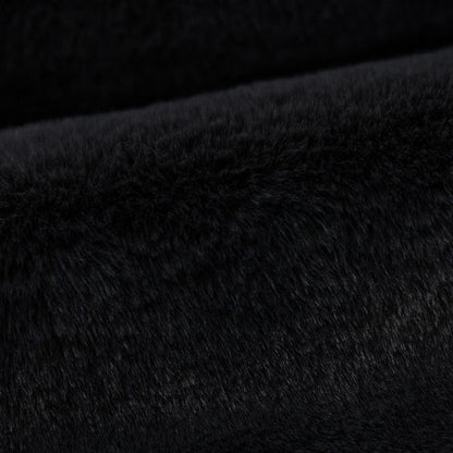 Luxe Cuddle Encore Black" 58"/60" Fabric per yard