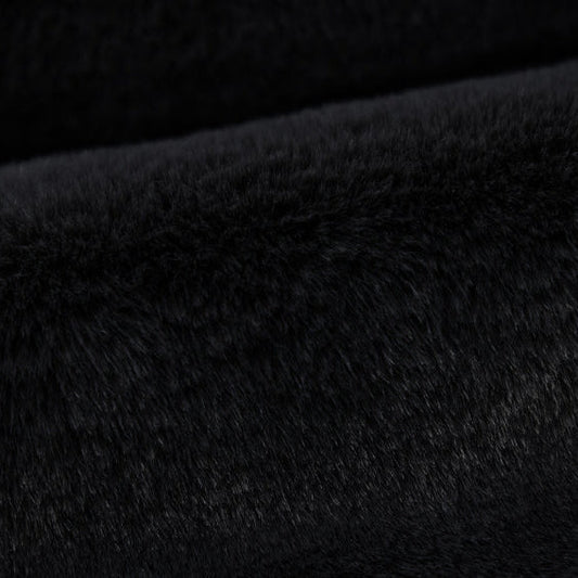 Luxe Cuddle Encore Black" 58"/60" Fabric per yard
