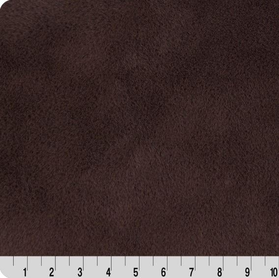Luxe Cuddle Encore Chocolate 58"/60" Fabric per yard