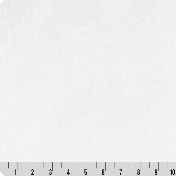 Luxe Cuddle Encore Snow 58"/60" Fabric per yard