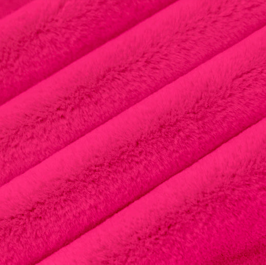 Luxe Cuddle Encore Think Pink 58"/60" Fabric per yard
