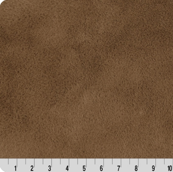 Luxe Cuddle Encore Truffle 58"/60" Fabric per yard