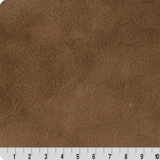 Luxe Cuddle Encore Truffle 58"/60" Fabric per yard