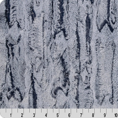 Luxe Cuddle Forest Fox Winter Sky 58" - 60" Fabric per yard