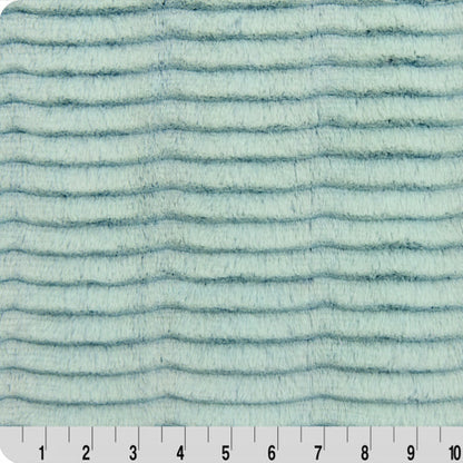 Luxe Cuddle Frosted Oceana Spruce/Ice 58" - 60" Fabric per yard