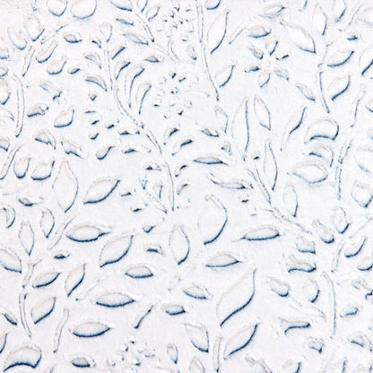 Luxe Cuddle Frosted Poppy Dark Sea 58" - 60" Fabric per yard