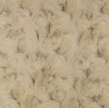 Luxe Cuddle Frosted Rose Camel/Beige 58" - 60" Fabric per yard