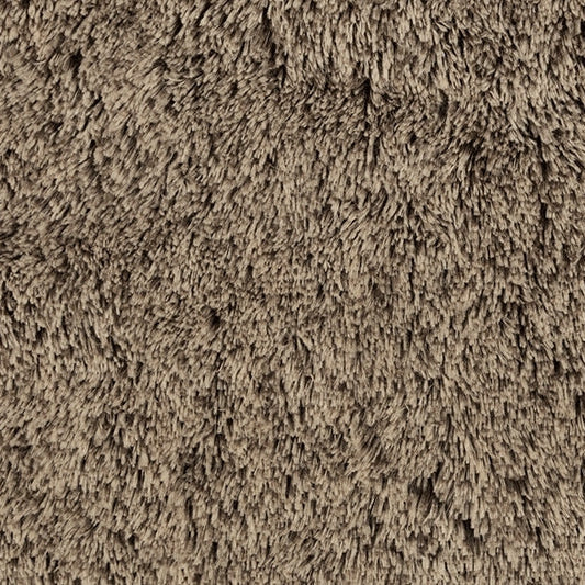 Luxe Cuddle Frosted Shaggy Brown/Beige 58"/60" Fabric per yard
