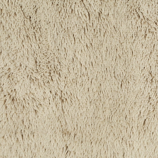 Luxe Cuddle Frosted Shaggy Sand 58"/60" Fabric per yard