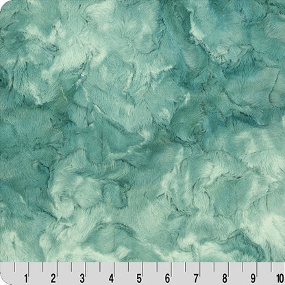 Spearmint Luxe Cuddle Galaxy 58"/60" Fabric per yard