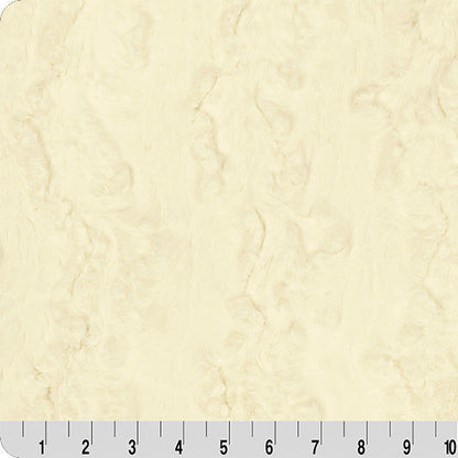 Luxe Cuddle Glacier Ivory 58" - 60" Fabric per yard