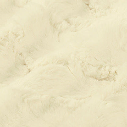 Luxe Cuddle Glacier Ivory 58" - 60" Fabric per yard