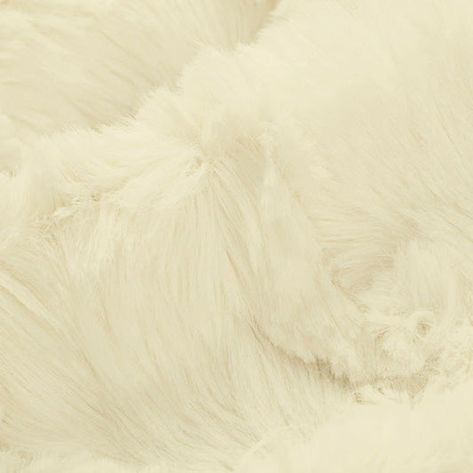 Luxe Cuddle Glacier Ivory 58" - 60" Fabric per yard