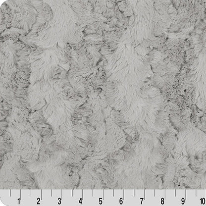 Luxe Cuddle Glacier Silver 58" - 60" Fabric per yard