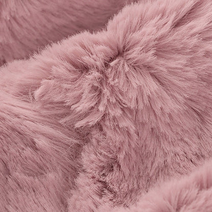 Luxe Cuddle Glacier Woodrose 58" - 60" Fabric per yard