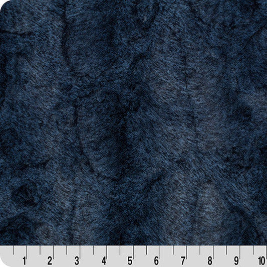 Luxe Cuddle Heather Stars Chambray 58" - 60" Fabric per yard