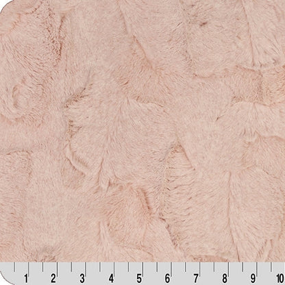 Luxe Cuddle Heather Rosewater 58" - 60" Fabric per yard