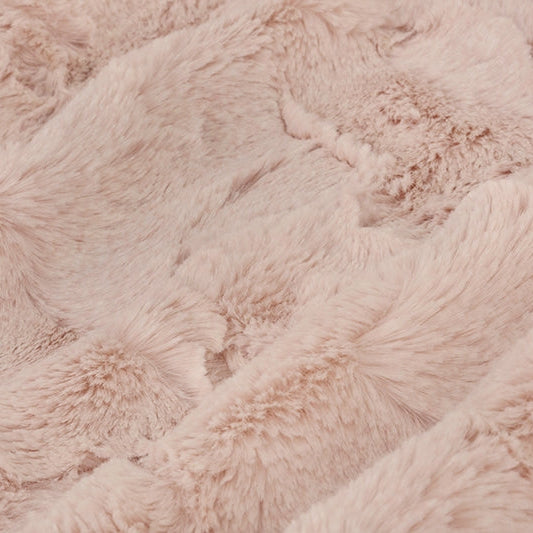 Luxe Cuddle Heather Rosewater 58" - 60" Fabric per yard