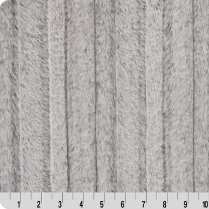 Luxe Cuddle Iced Vienna Graphite 58" - 60" Fabric per yard