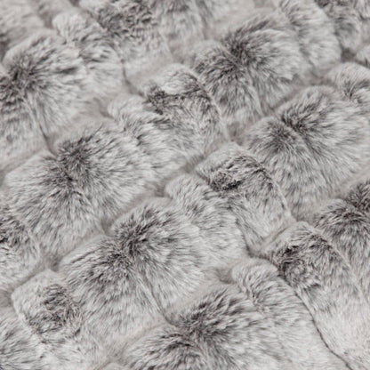 Luxe Cuddle Iced Vienna Graphite 58" - 60" Fabric per yard