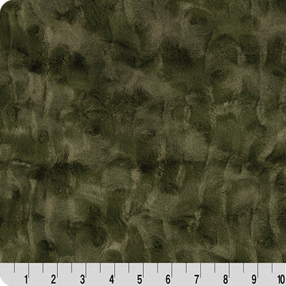 Luxe Cuddle Luna Loden 58" - 60" Fabric per yard