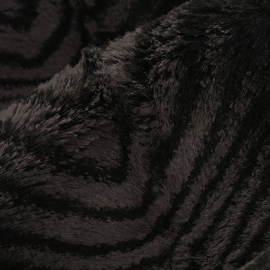 Black Luxe Cuddle Mamba 58"/60" Fabric per yard