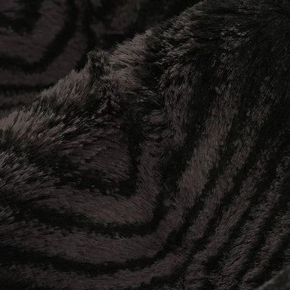 Black Luxe Cuddle Mamba 58"/60" Fabric per yard