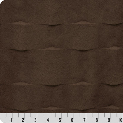 Luxe Cuddle Marbella Truffle 58" - 60" Fabric per yard
