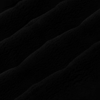 Luxe Cuddle Marbella Black 58" - 60" Fabric per yard