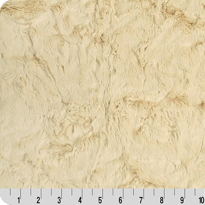 Luxe Cuddle Marble Beige 58" - 60" Fabric per yard