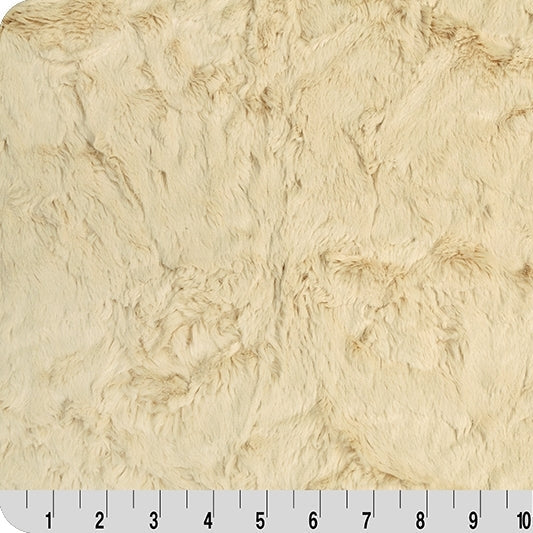 Luxe Cuddle Marble Beige 58" - 60" Fabric per yard