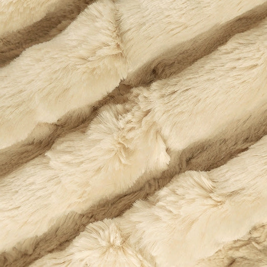 Luxe Cuddle Marble Beige 58" - 60" Fabric per yard