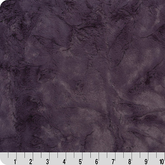 Luxe Cuddle Marble Grapemist 58" - 60" Fabric per yard
