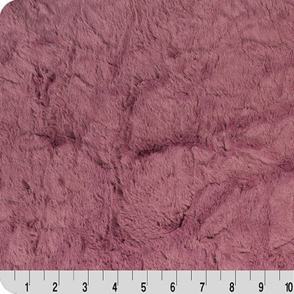 Luxe Cuddle Marble Wildrose 58" - 60" Fabric per yard