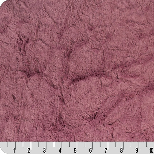 Luxe Cuddle Marble Wildrose 58" - 60" Fabric per yard
