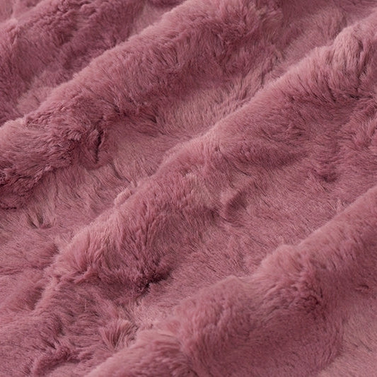 Luxe Cuddle Marble Wildrose 58" - 60" Fabric per yard