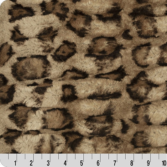 Acorn Luxe Cuddle Milan Clouded Leo 58"/60" Fabric per yard