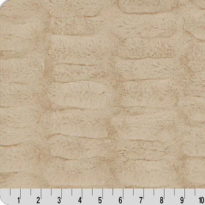 Luxe Cuddle Milan Eggshell 58" - 60" Fabric per yard