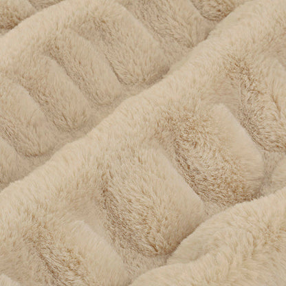 Luxe Cuddle Milan Eggshell 58" - 60" Fabric per yard