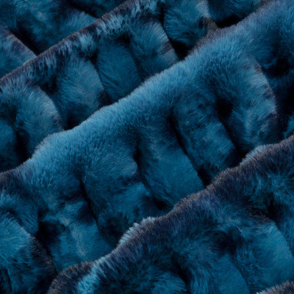 Dark Sea Luxe Cuddle Milan Enzo 58"/60" Fabric per yard