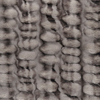 Graphite Luxe Cuddle Milan Enzo 58"/60" Fabric per yard