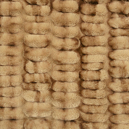 Luxe Cuddle Milan Enzo Mocha 58" - 60" Fabric per yard