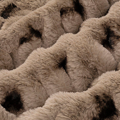 Cocoa Luxe Cuddle Milan Luca 58"/60" Fabric per yard
